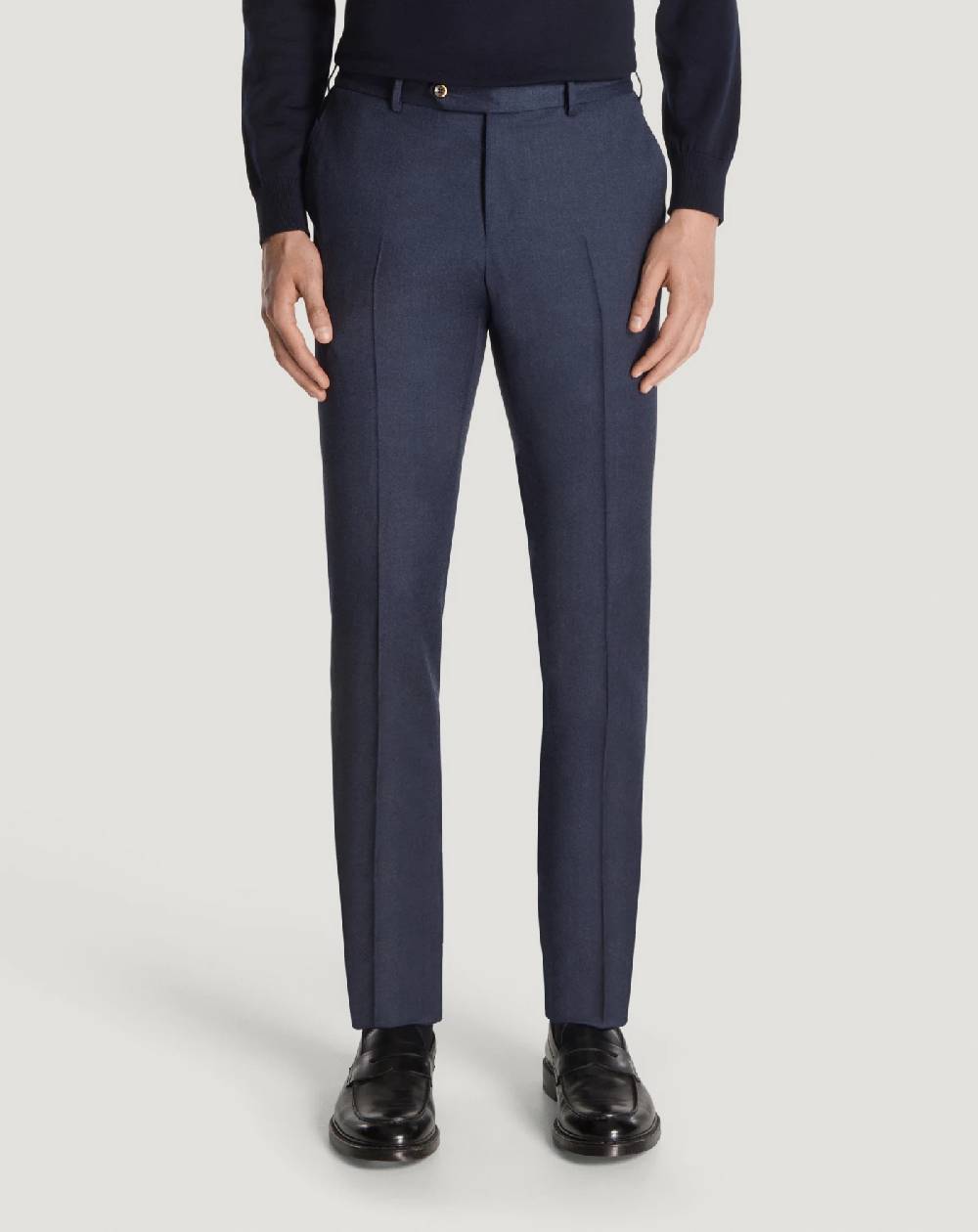 Pt Torino Pantaloni Slim In Flanella