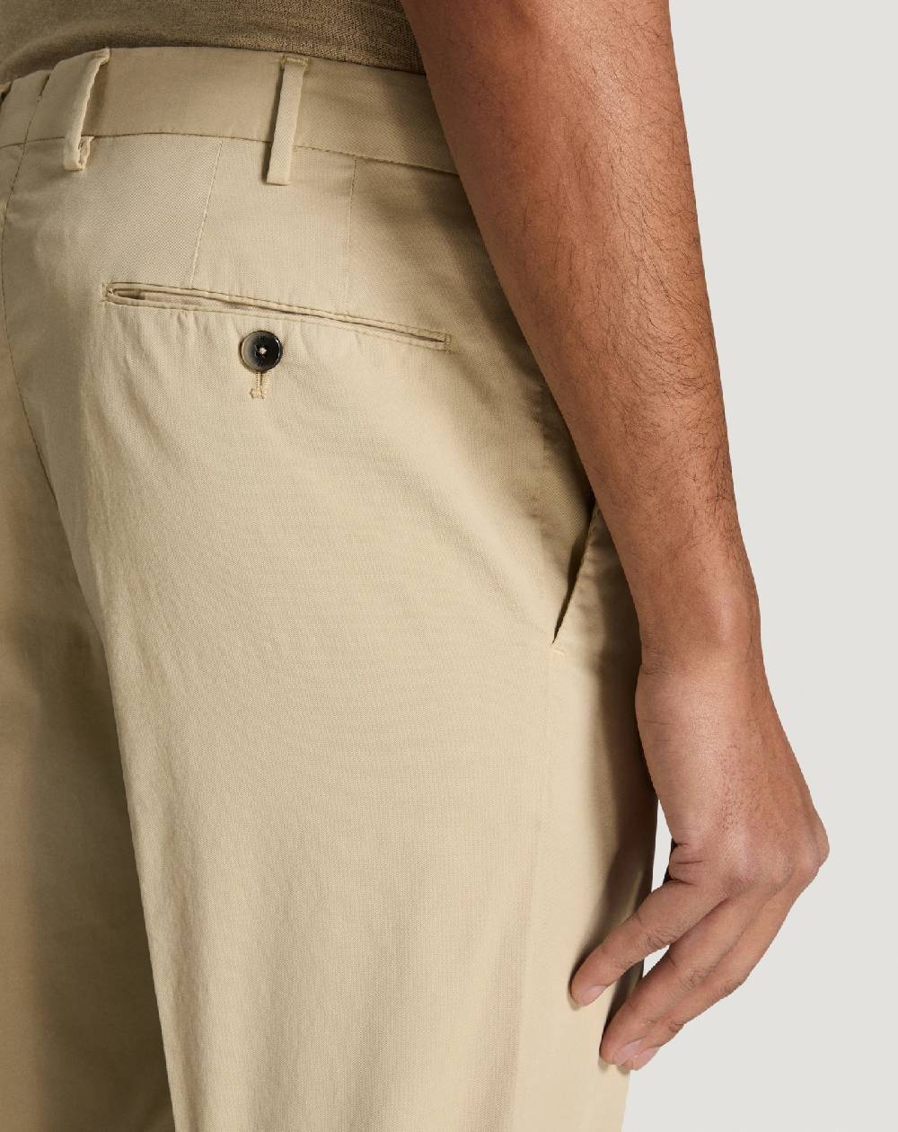 Pt Torino Pantaloni Slim In Gabardina Stretch