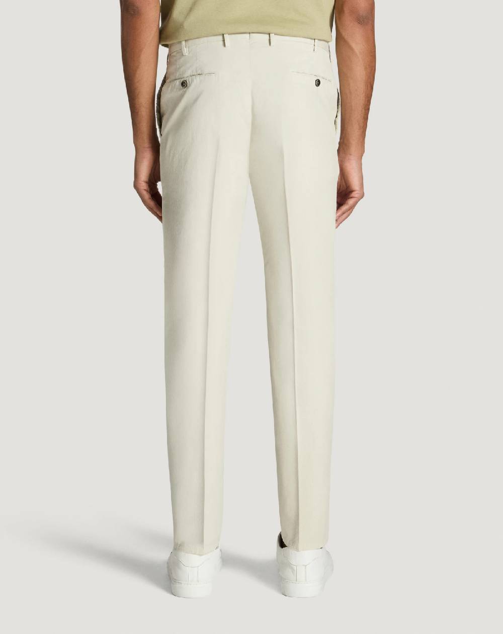 Pt Torino Pantaloni Slim In Gabardina Stretch