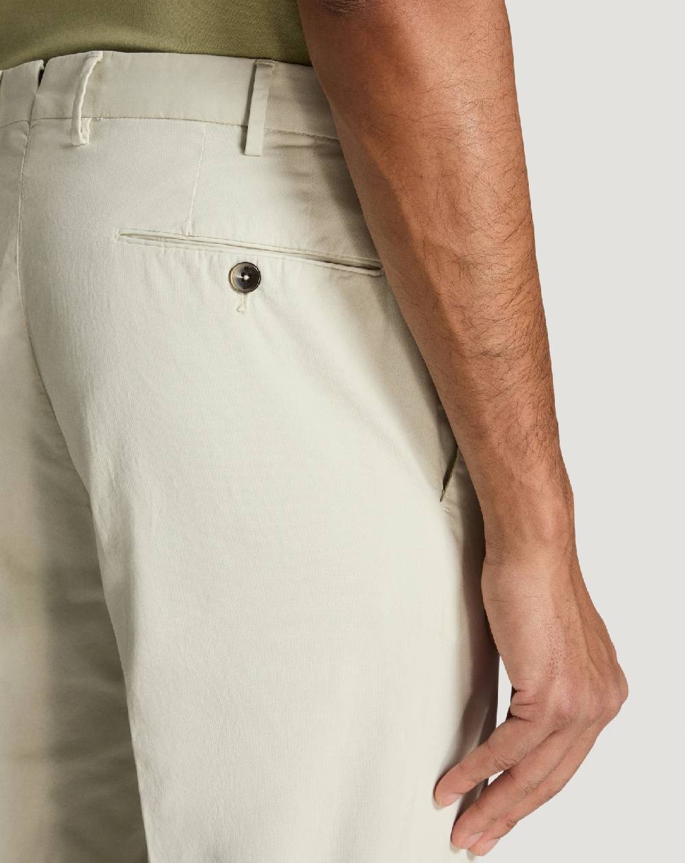Pt Torino Pantaloni Slim In Gabardina Stretch