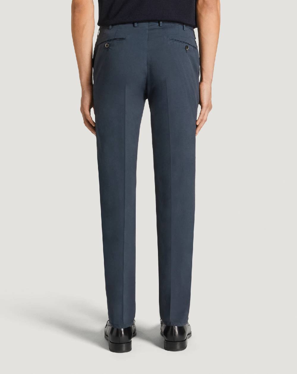 Pt Torino Pantaloni Slim In Gabardina Stretch