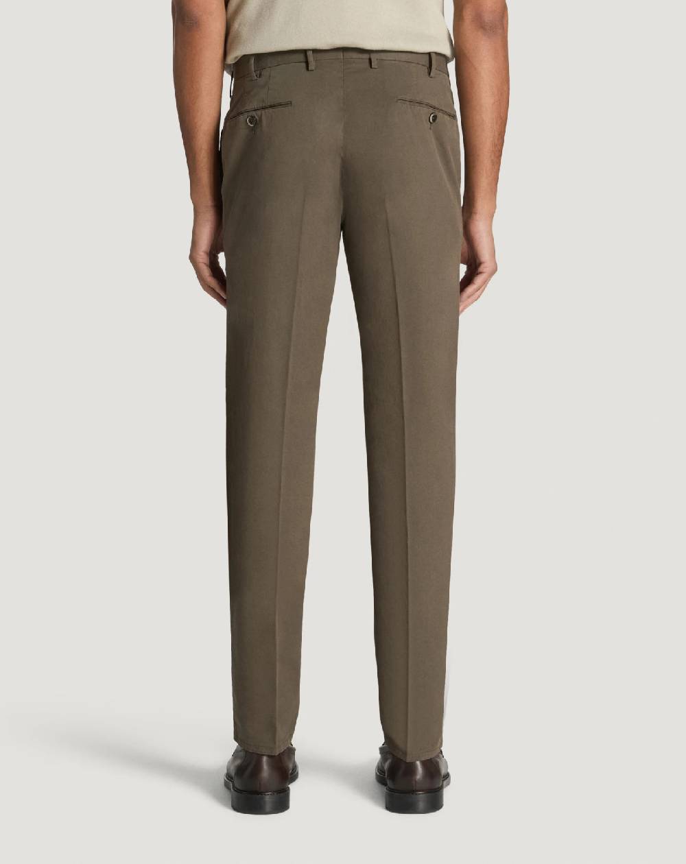 Pt Torino Pantaloni Slim In Gabardina Stretch