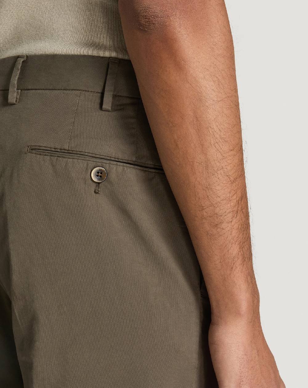 Pt Torino Pantaloni Slim In Gabardina Stretch