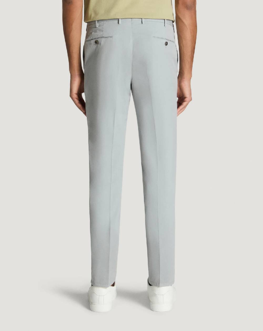 Pt Torino Pantaloni Slim In Gabardina Stretch