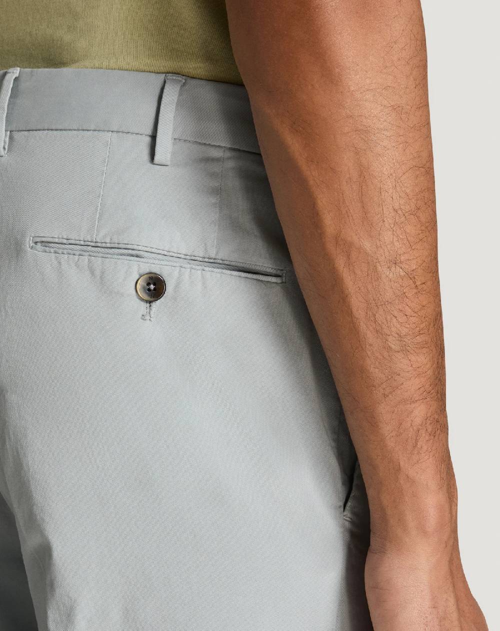 Pt Torino Pantaloni Slim In Gabardina Stretch
