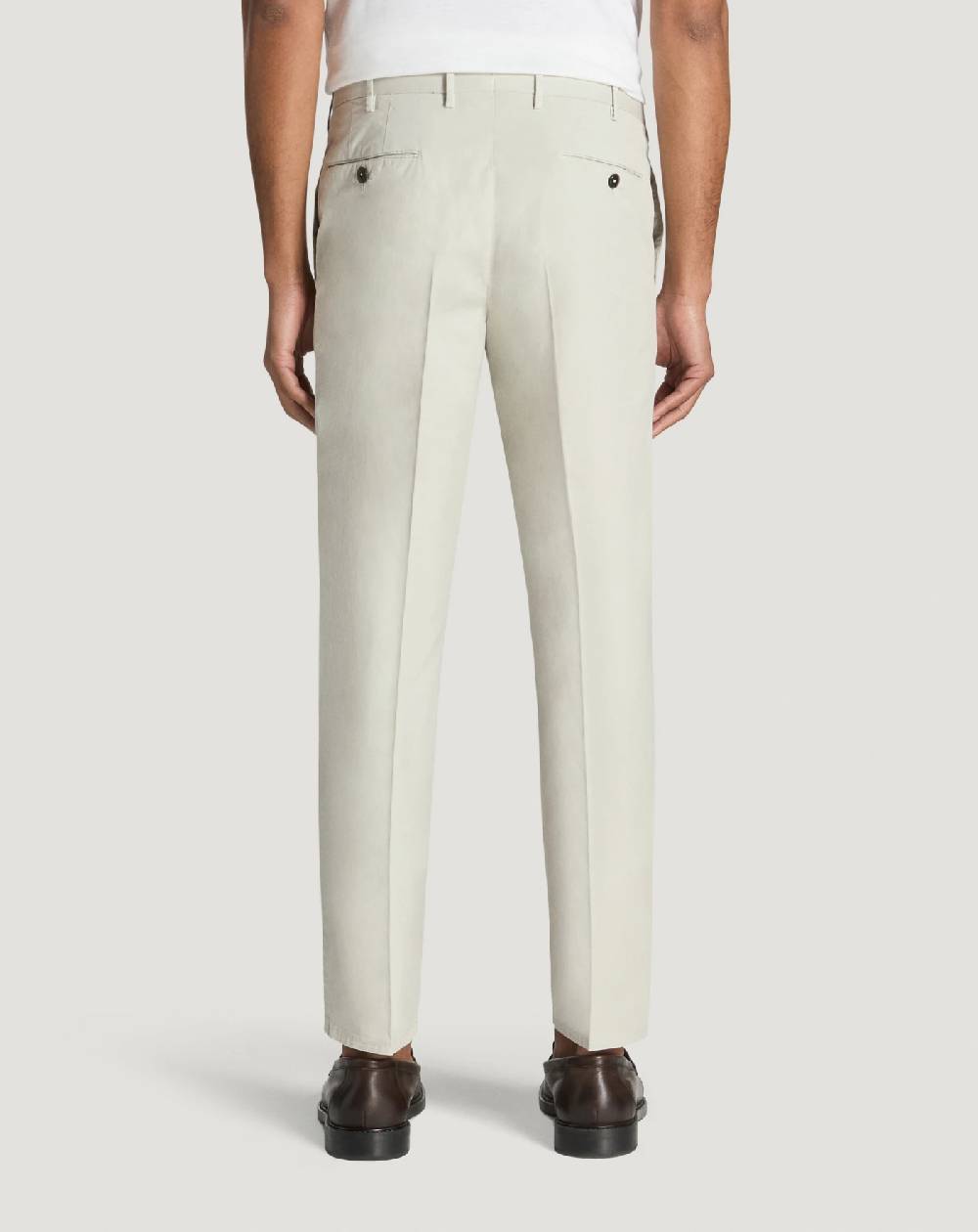 Pt Torino Pantaloni Slim In Gabardina Stretch