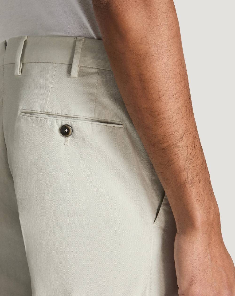 Pt Torino Pantaloni Slim In Gabardina Stretch