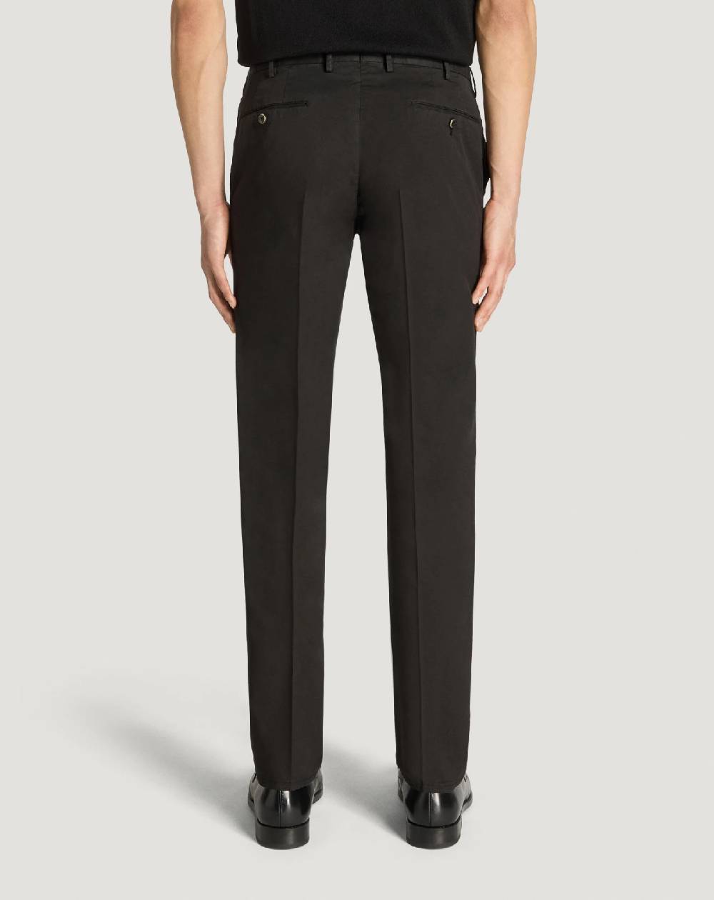 Pt Torino Pantaloni Slim In Gabardina Stretch