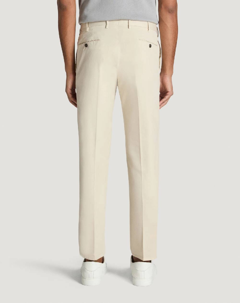 Pt Torino Pantaloni Slim In Gabardina Stretch