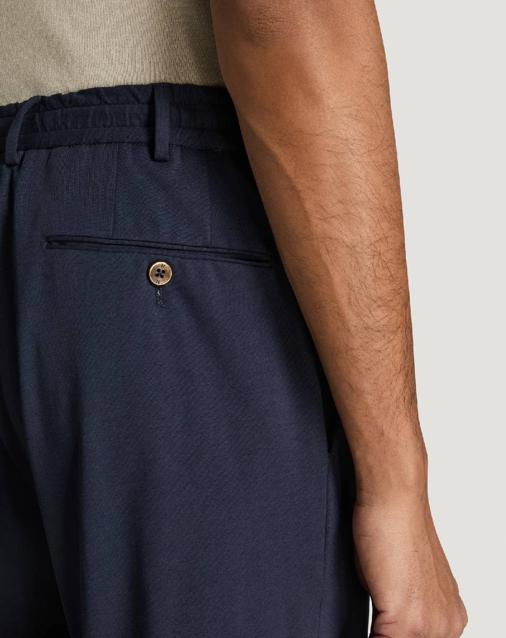 Pt Torino Pantaloni Slim In Jersey Stretch