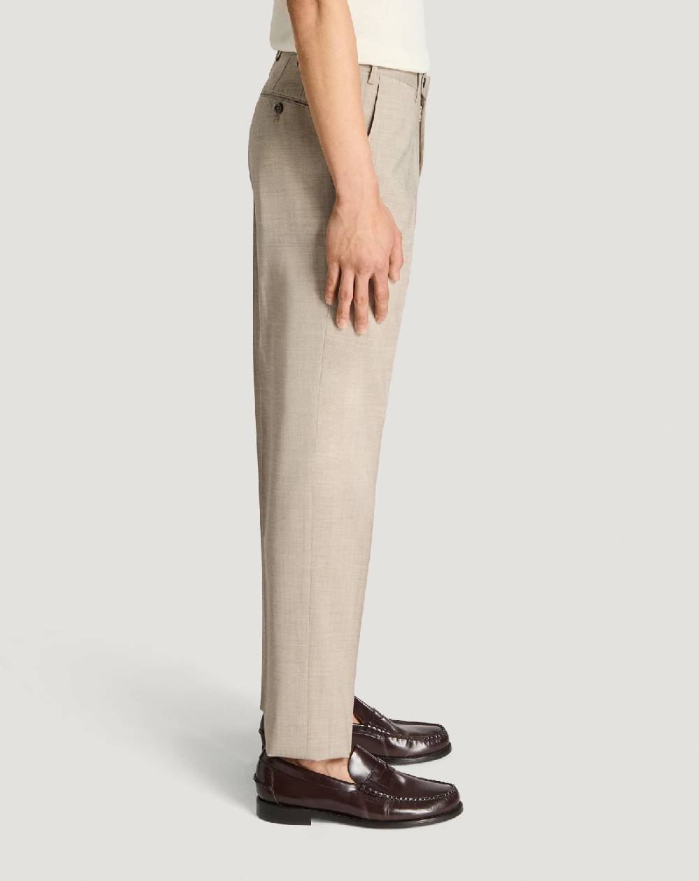 Pt Torino Pantaloni Slim In Lana Four Season