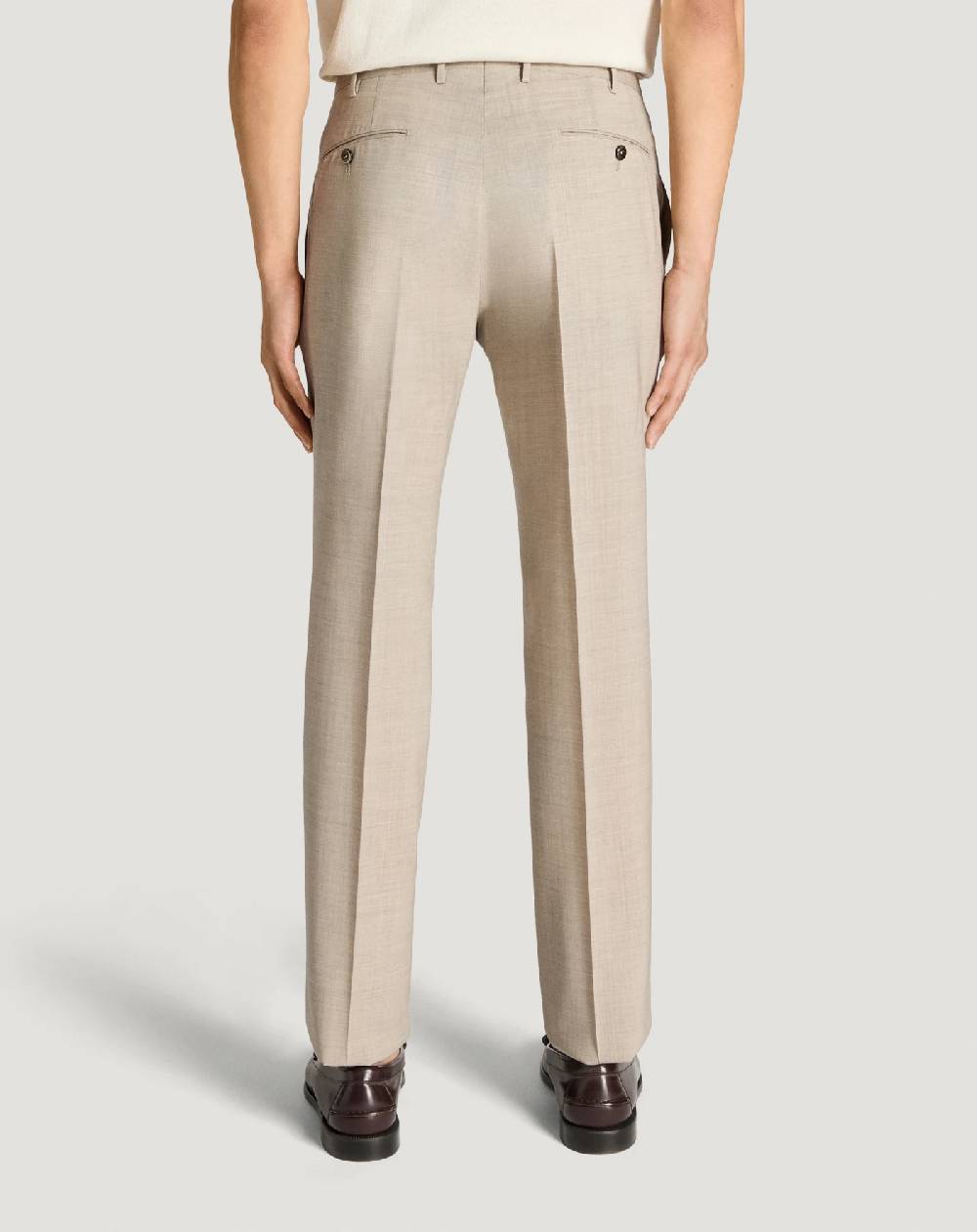 Pt Torino Pantaloni Slim In Lana Four Season