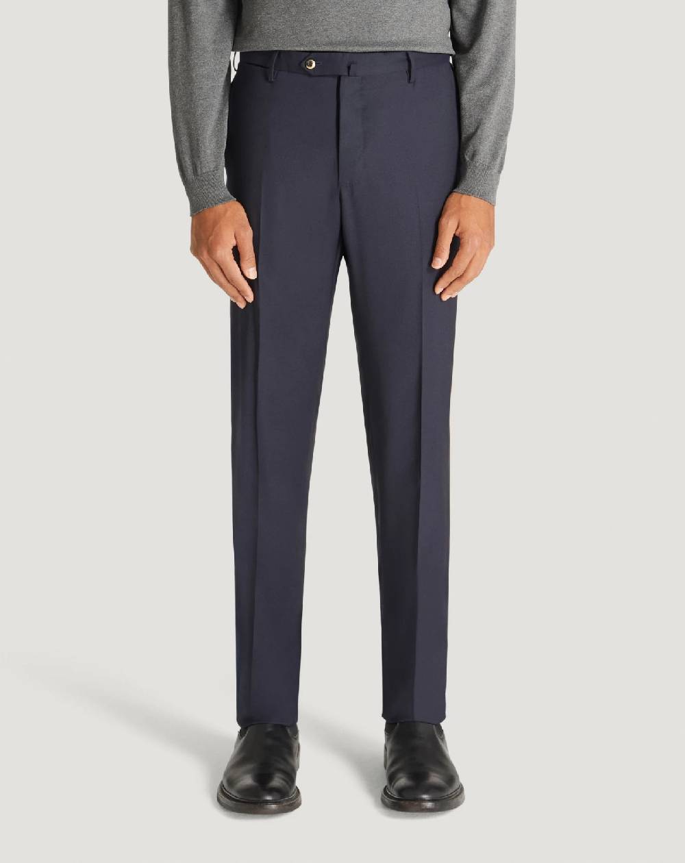 Pt Torino Pantaloni Slim In Lana Four Season