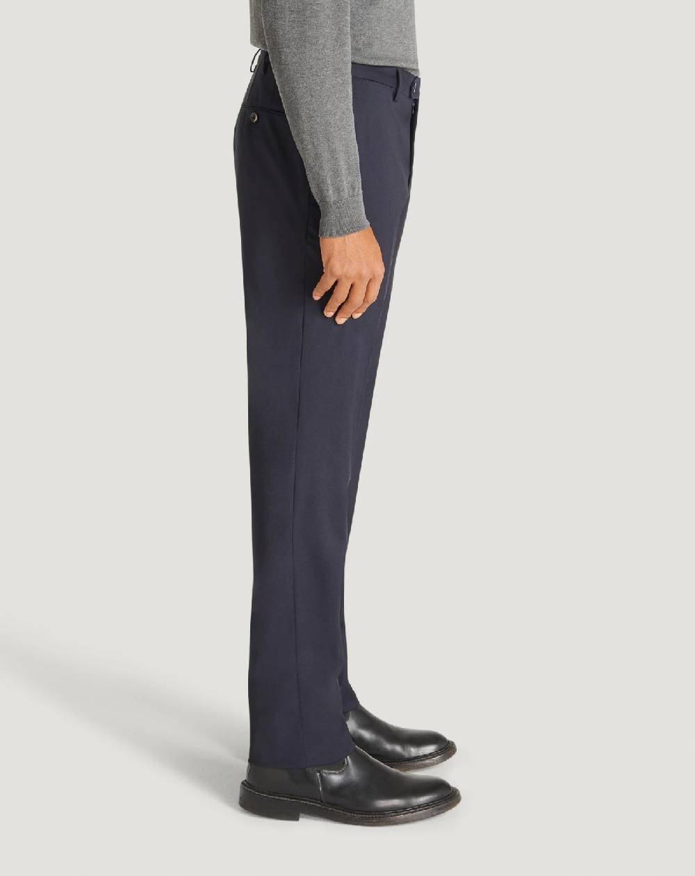 Pt Torino Pantaloni Slim In Lana Four Season