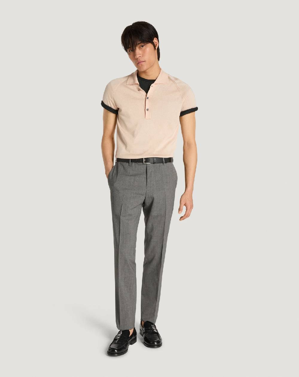 Pt Torino Pantaloni Slim In Lana Four Season