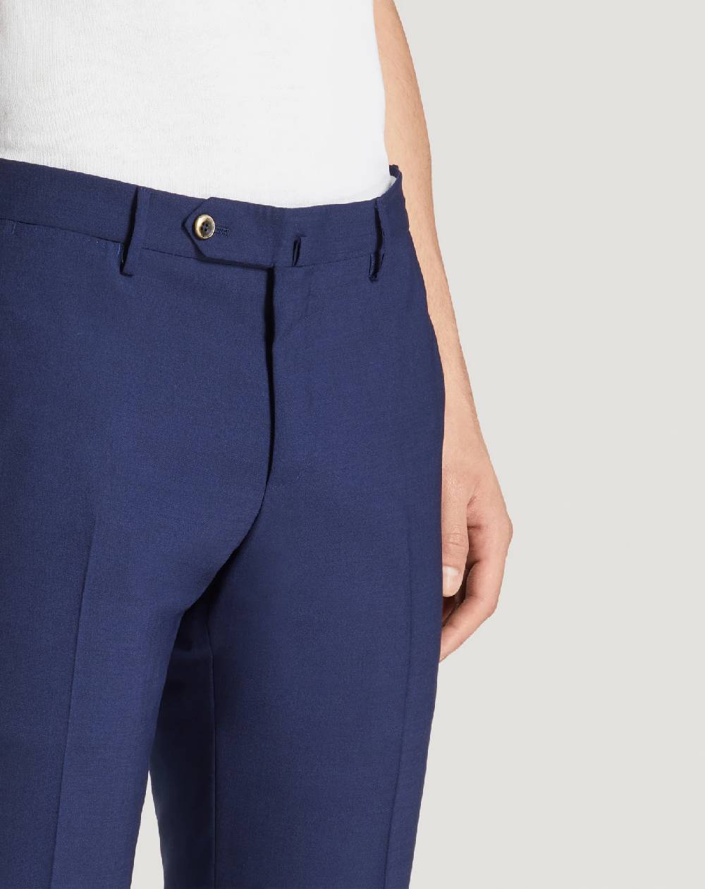 Pt Torino Pantaloni Slim In Lana Four Season