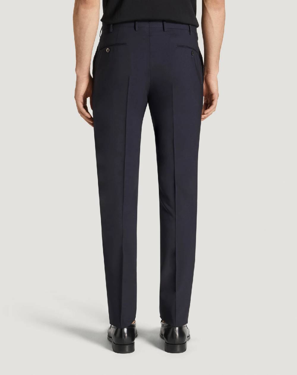 Pt Torino Pantaloni Slim In Lana Four Season