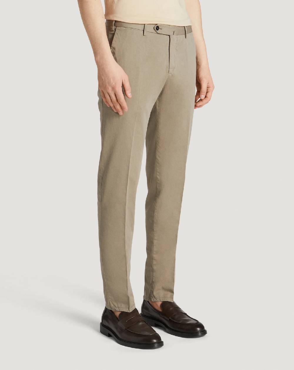 Pt Torino Pantaloni Slim In Silkochino