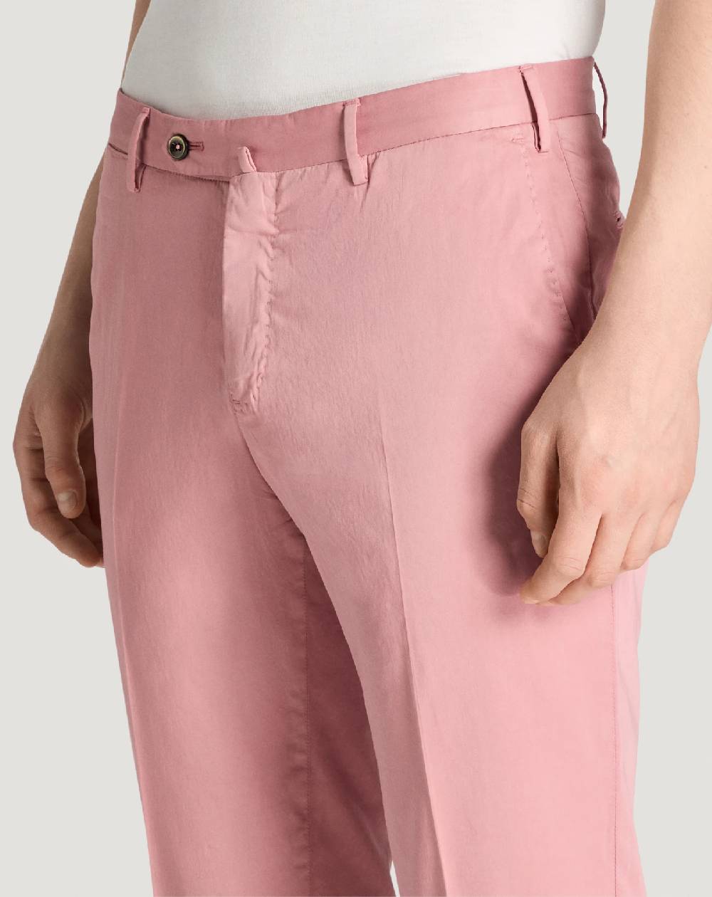 Pt Torino Pantaloni Slim In Silkochino