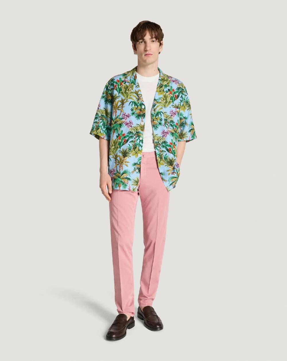 Pt Torino Pantaloni Slim In Silkochino