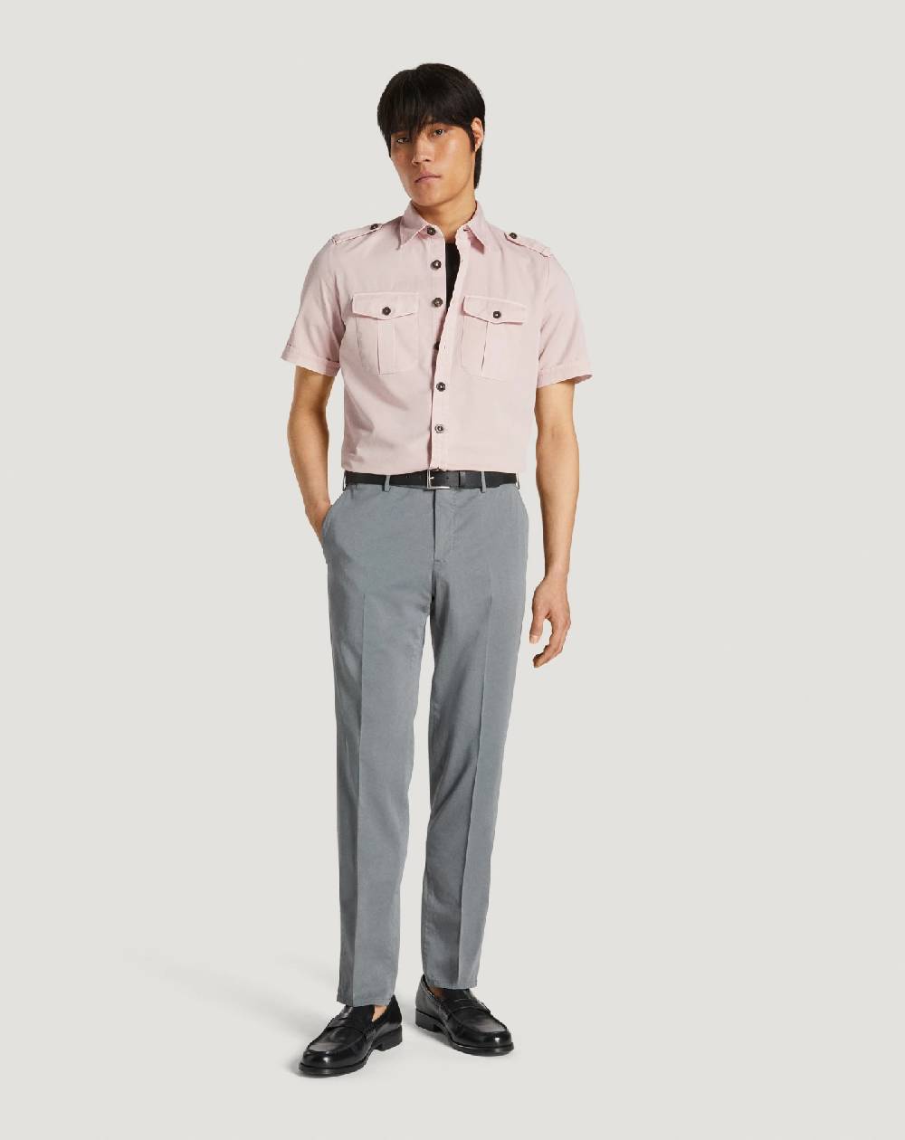 Pt Torino Pantaloni Slim In Silkochino