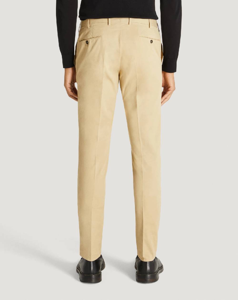 Pt Torino Pantaloni Superslim In Gabardina Stretch