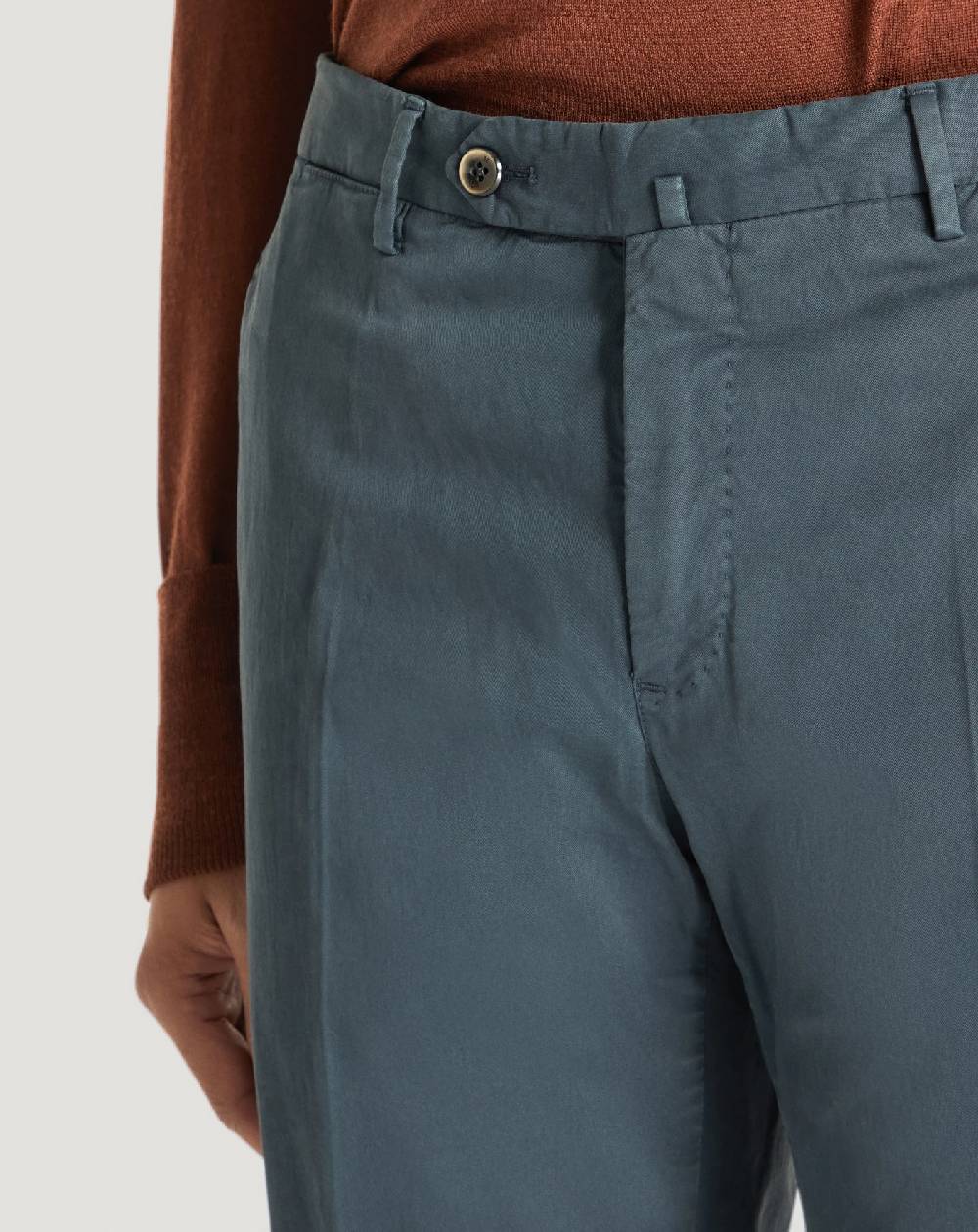 Pt Torino Pantaloni Superslim In Gabardina Stretch