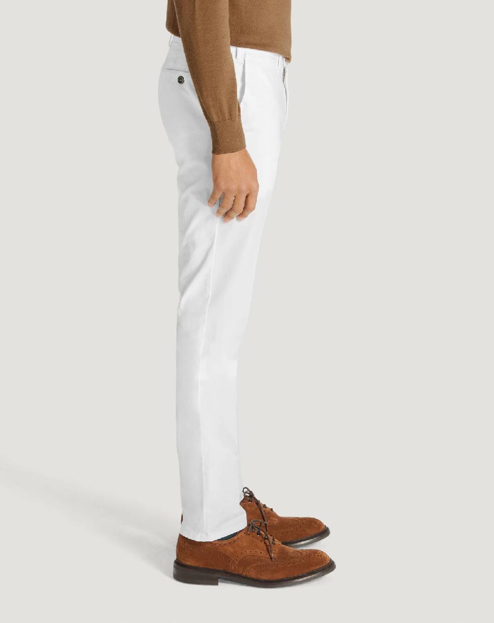 Pt Torino Pantaloni Superslim In Gabardina Stretch