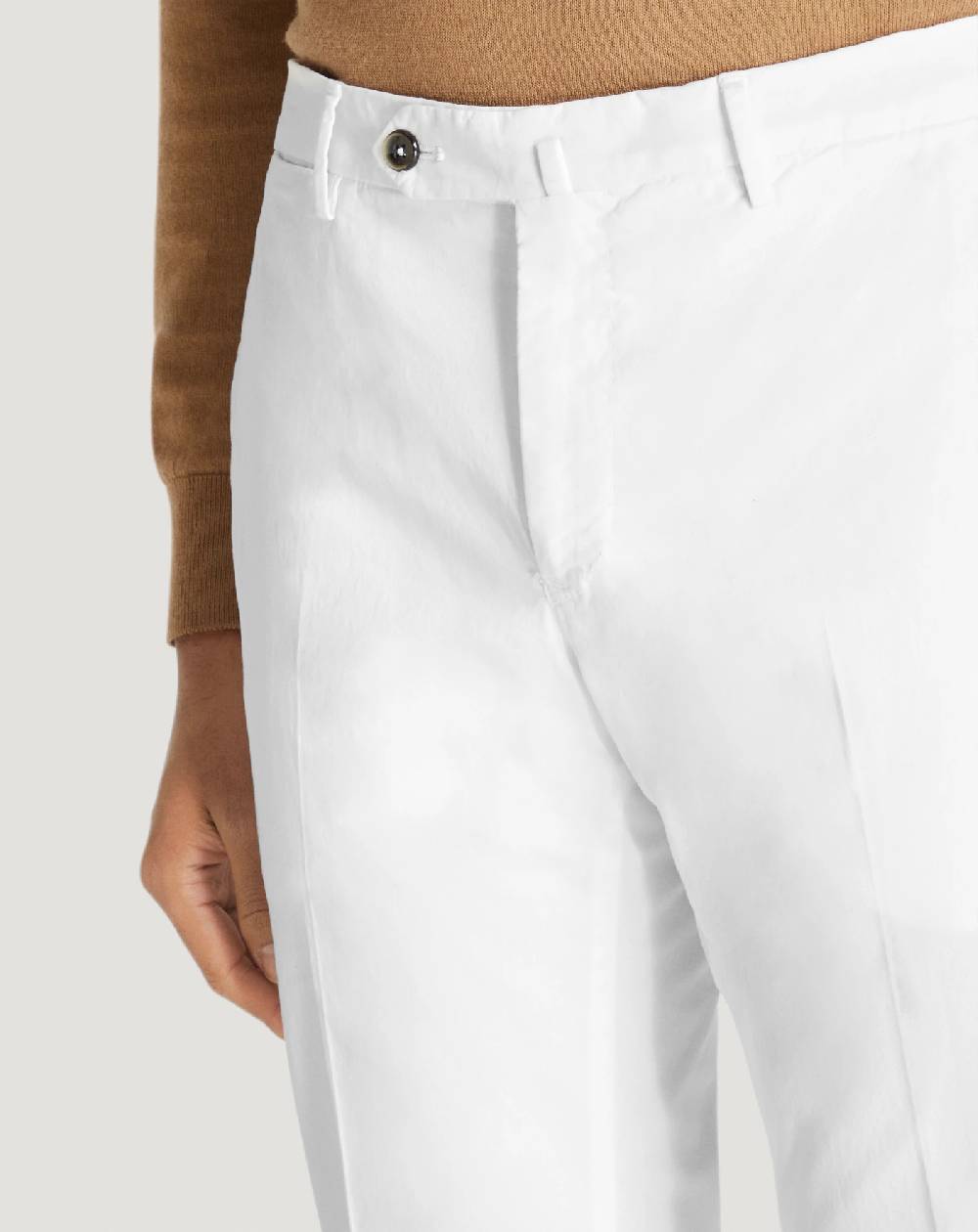 Pt Torino Pantaloni Superslim In Gabardina Stretch