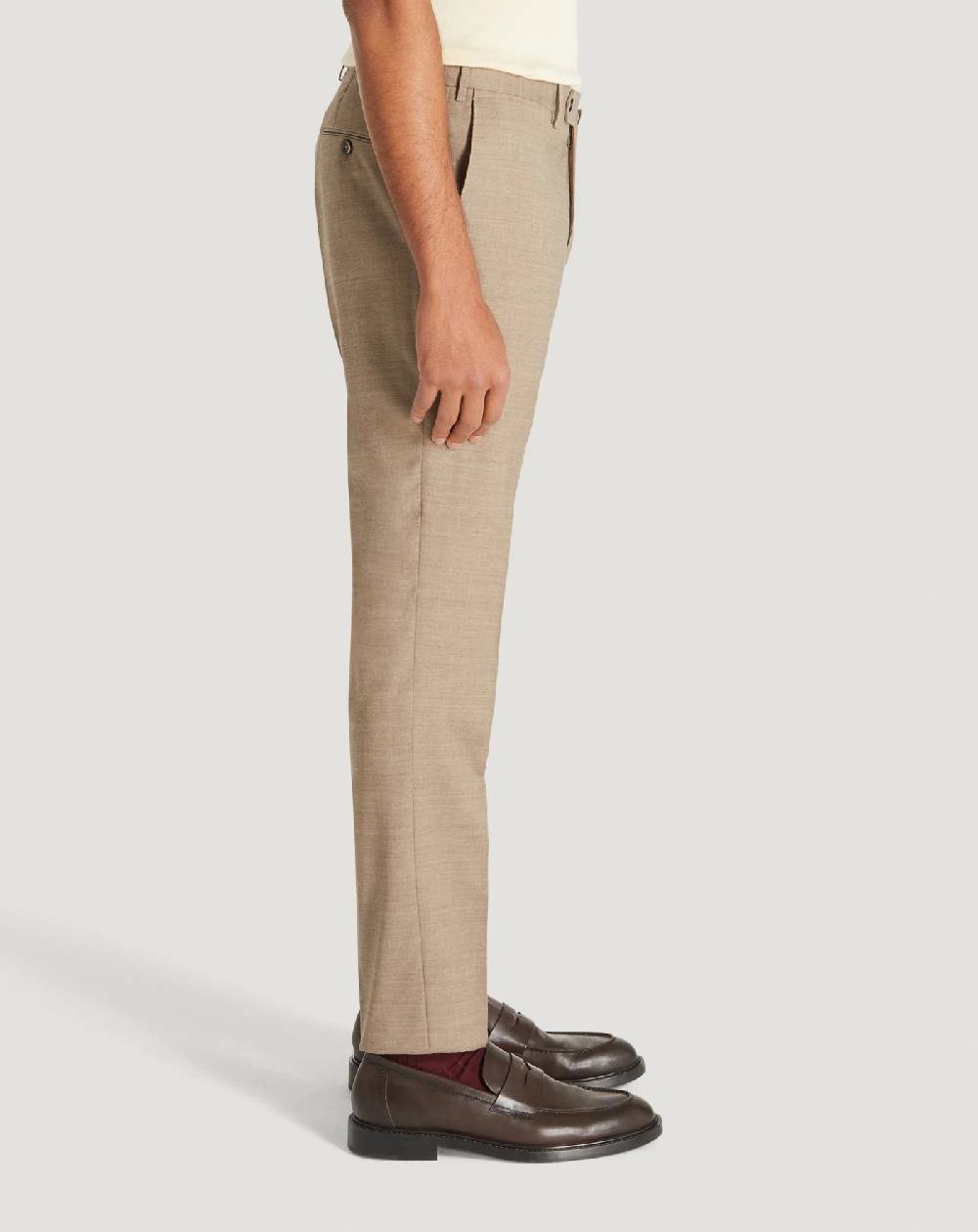 Pt Torino Pantaloni Superslim In Lana Four Season