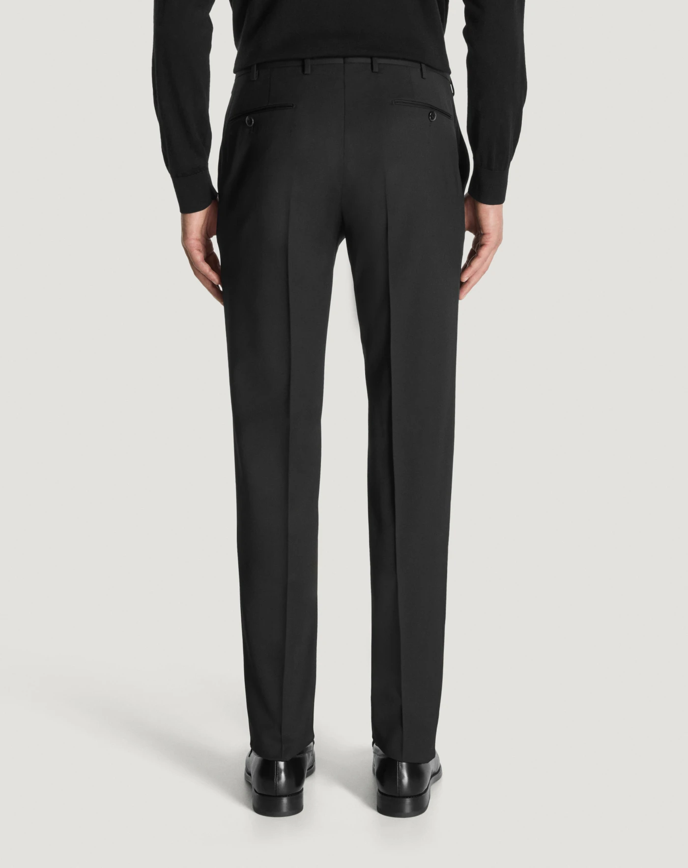 Pt Torino Pantaloni Superslim In Tecno Lana