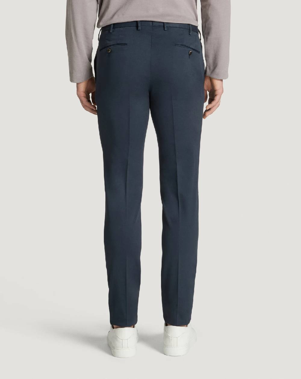 Pt Torino Pantaloni Superslim In Tricotina Stretch