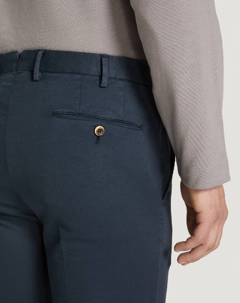 Pt Torino Pantaloni Superslim In Tricotina Stretch