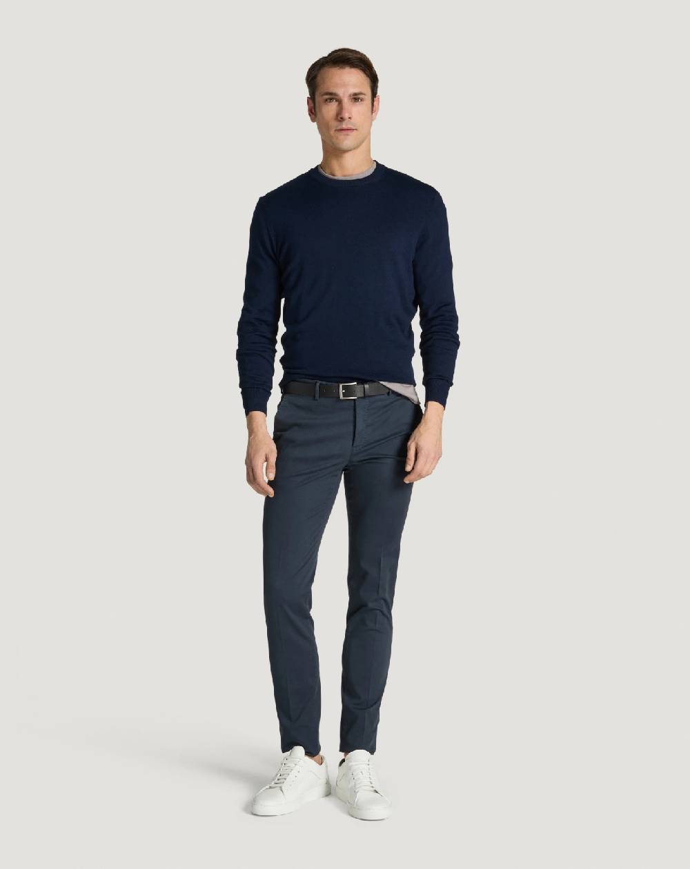 Pt Torino Pantaloni Superslim In Tricotina Stretch