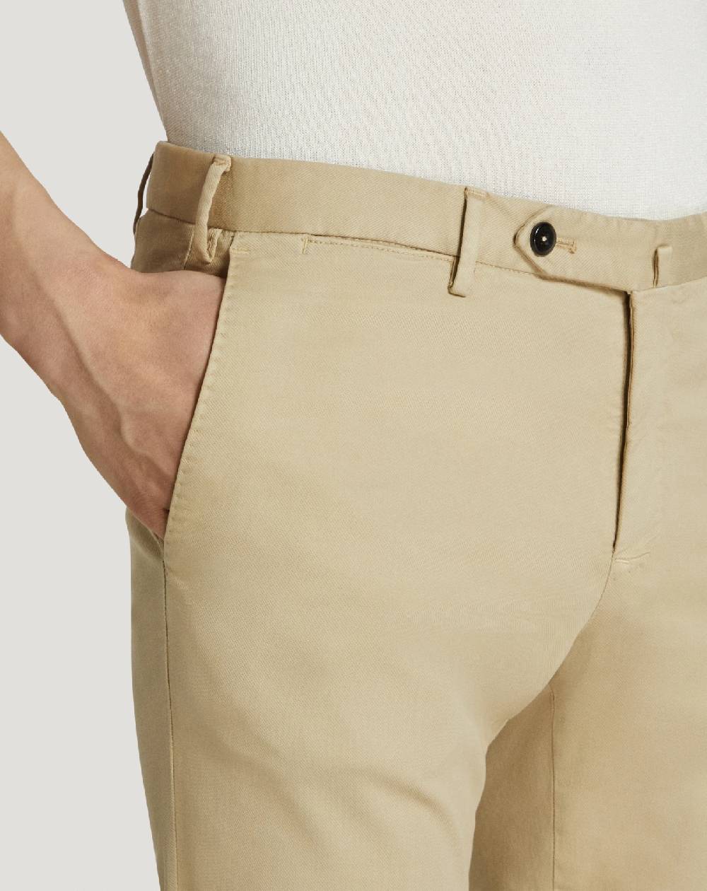 Pt Torino Pantaloni Superslim In Tricotina Stretch