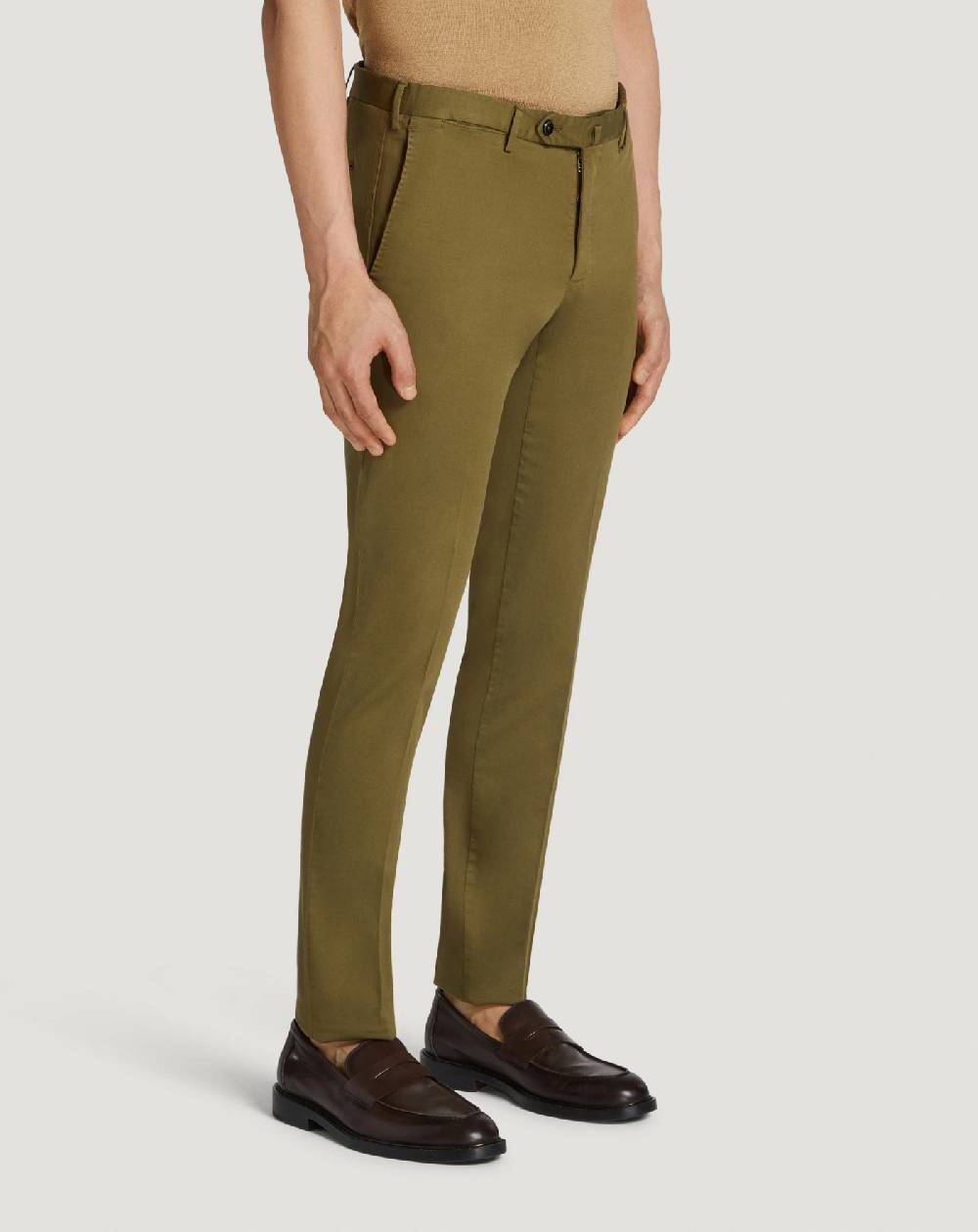 Pt Torino Pantaloni Superslim In Tricotina Stretch