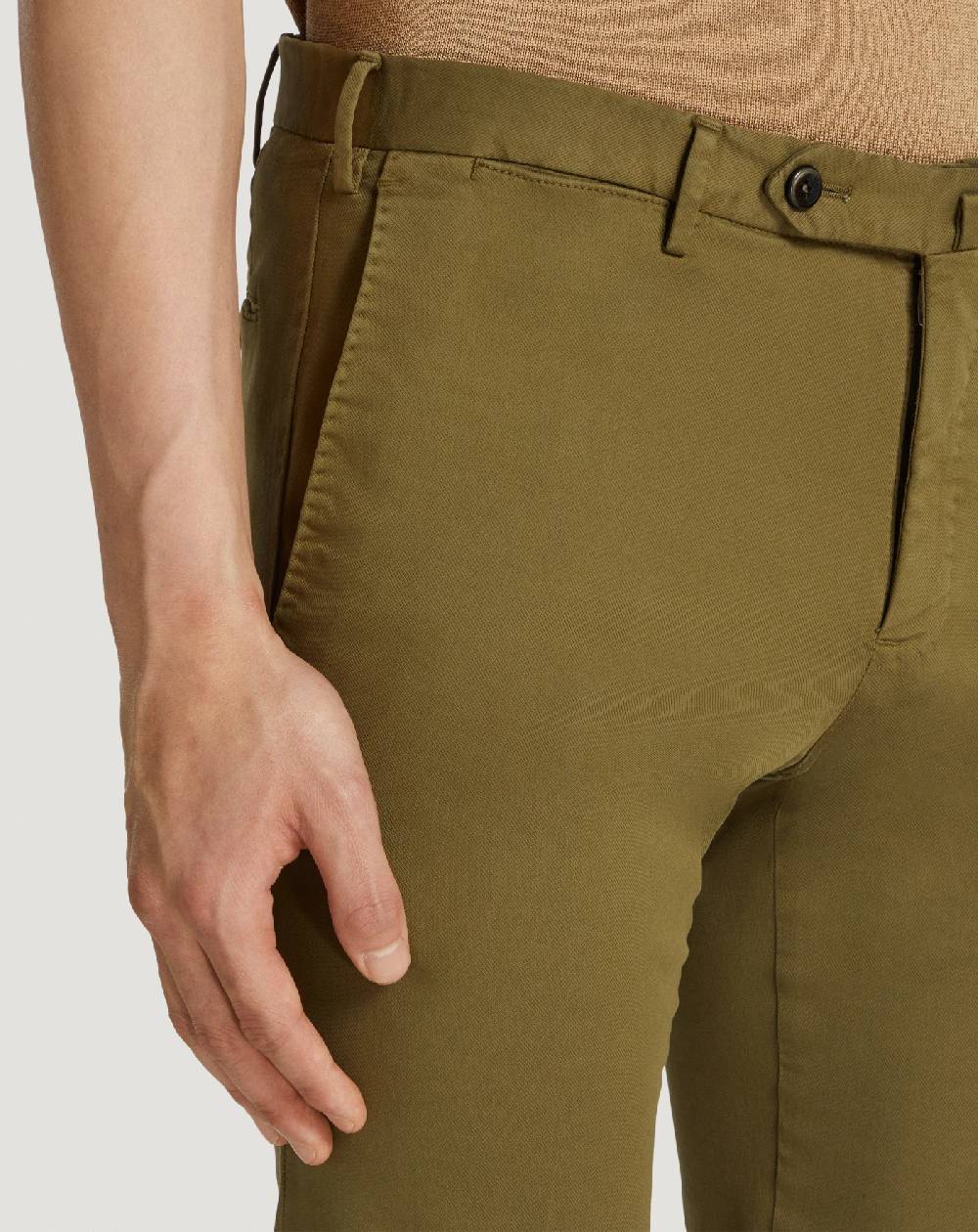 Pt Torino Pantaloni Superslim In Tricotina Stretch