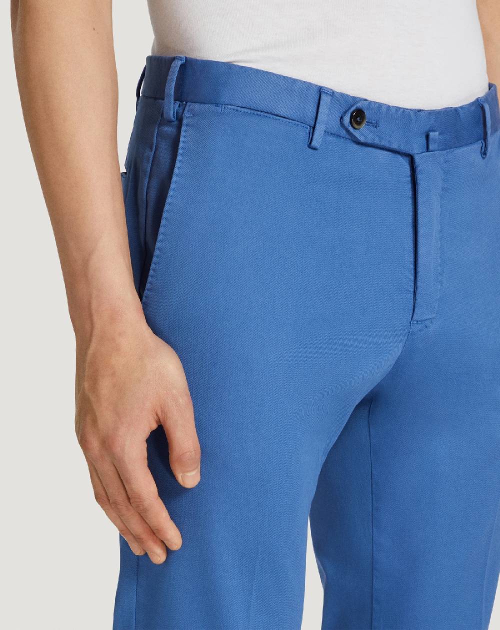 Pt Torino Pantaloni Superslim In Tricotina Stretch
