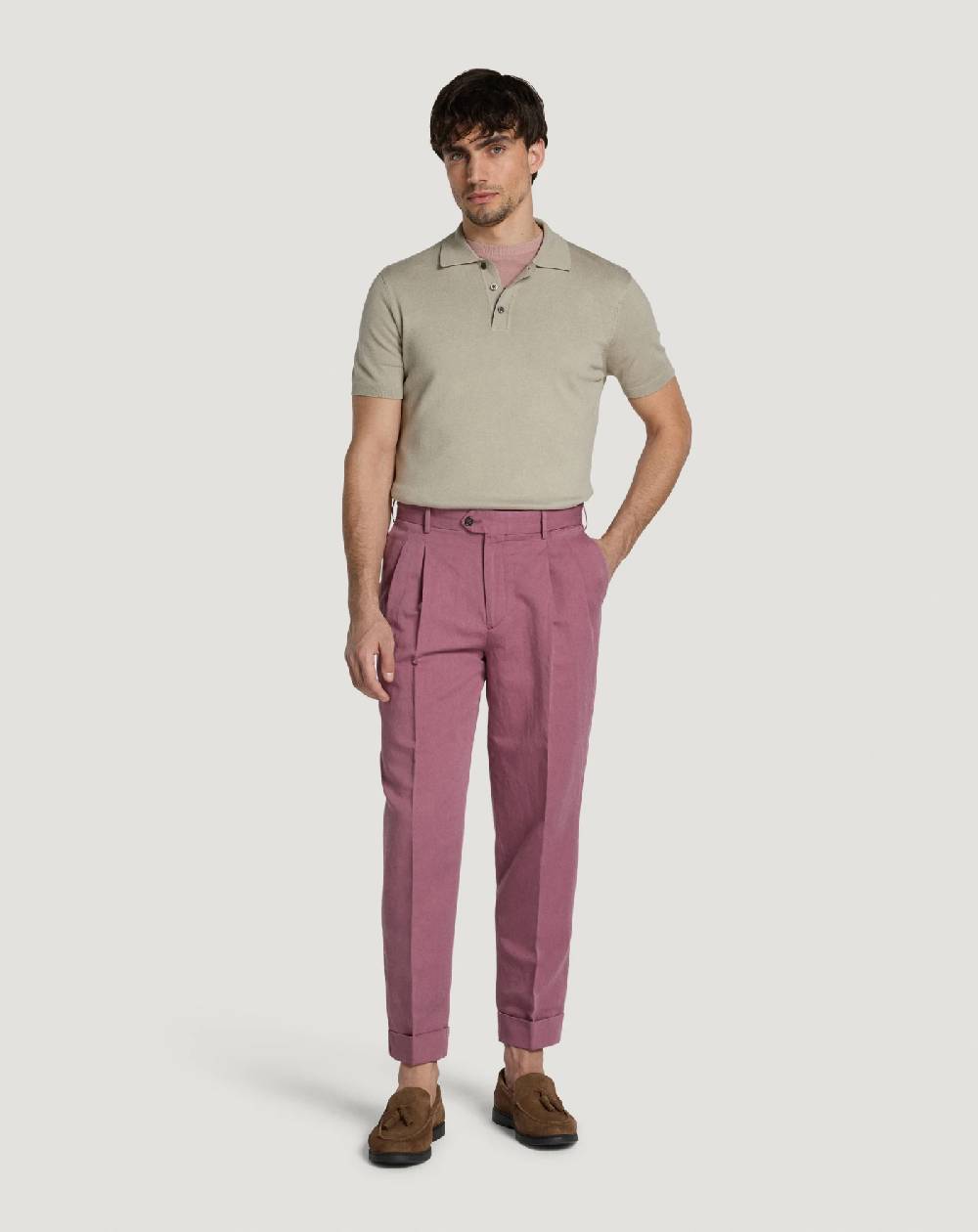 Pt Torino Pantaloni The Reporter In Gabardina