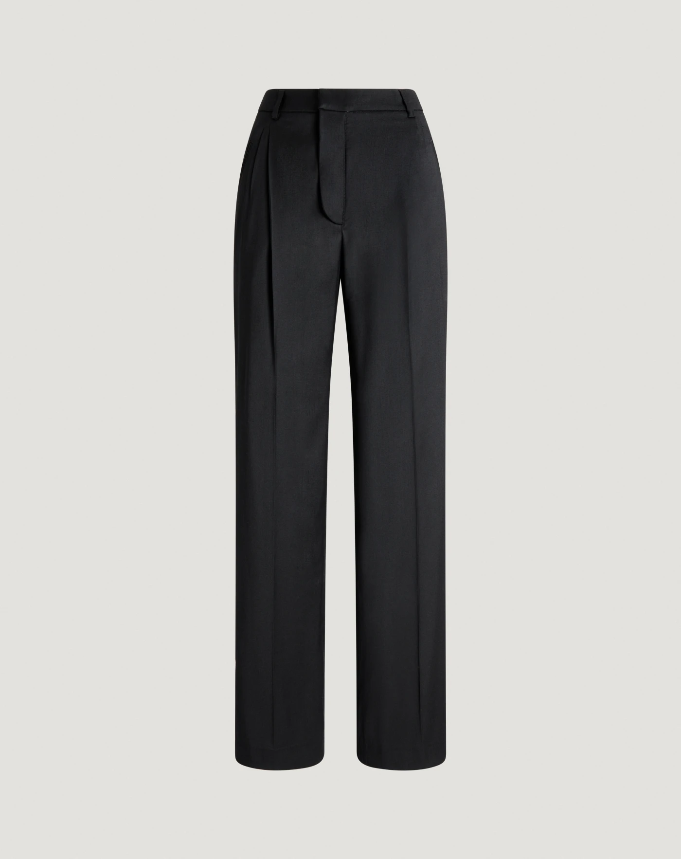 Pt Torino Pantaloni Vivian in twill di lana fluida