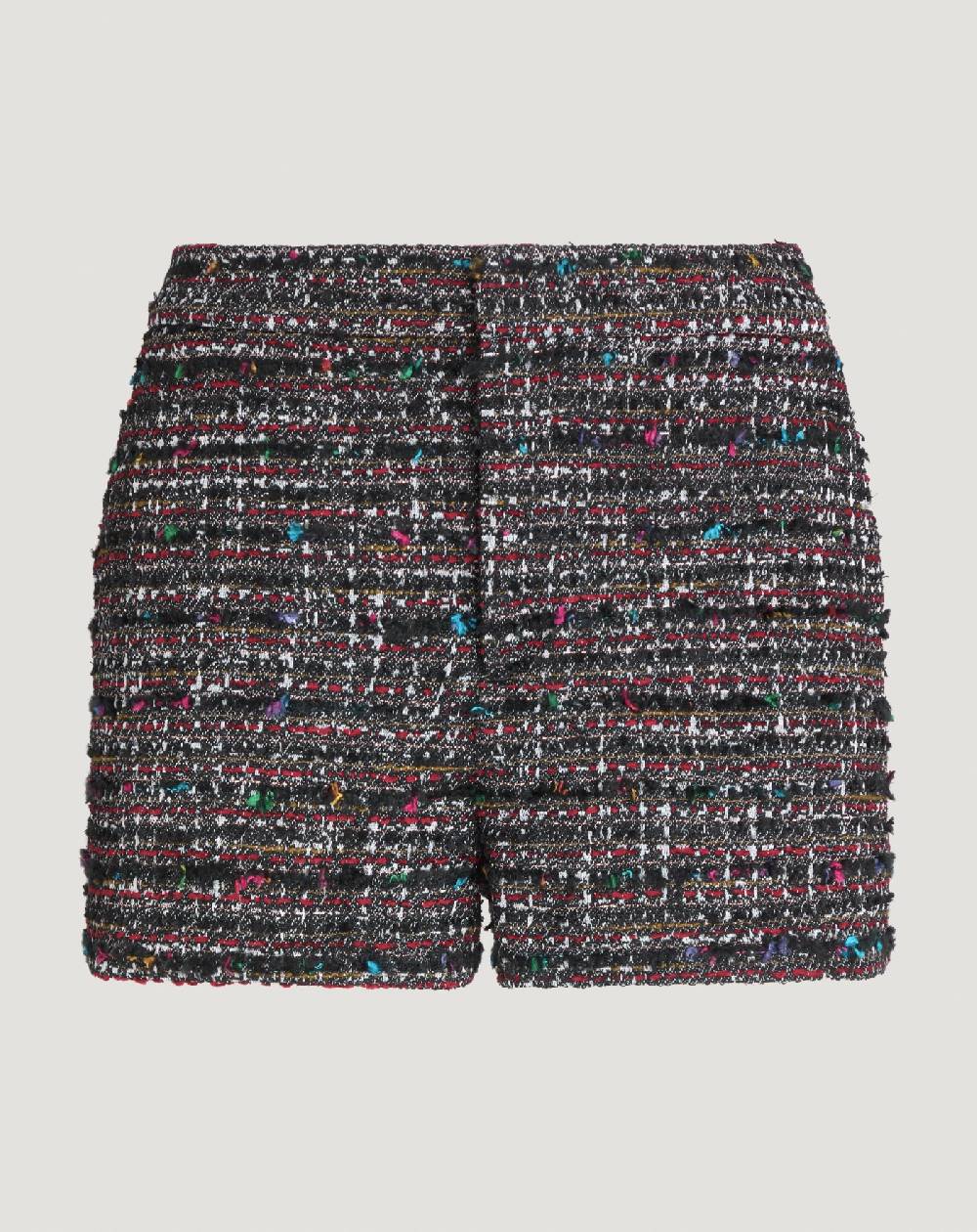 Pt Torino Shorts Julie in tweed multicolor