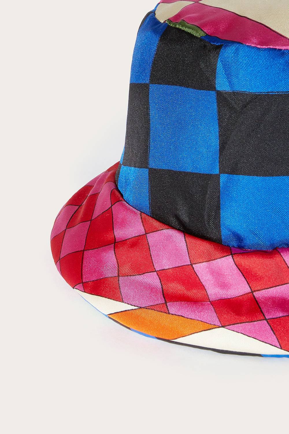 Pucci Cappello Da Pescatore Reversibile Con Stampe Marmo E Giardino