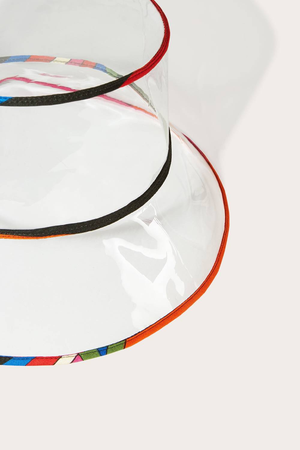 Pucci Cappello Da Pescatore Trasparente Con Finiture Iride