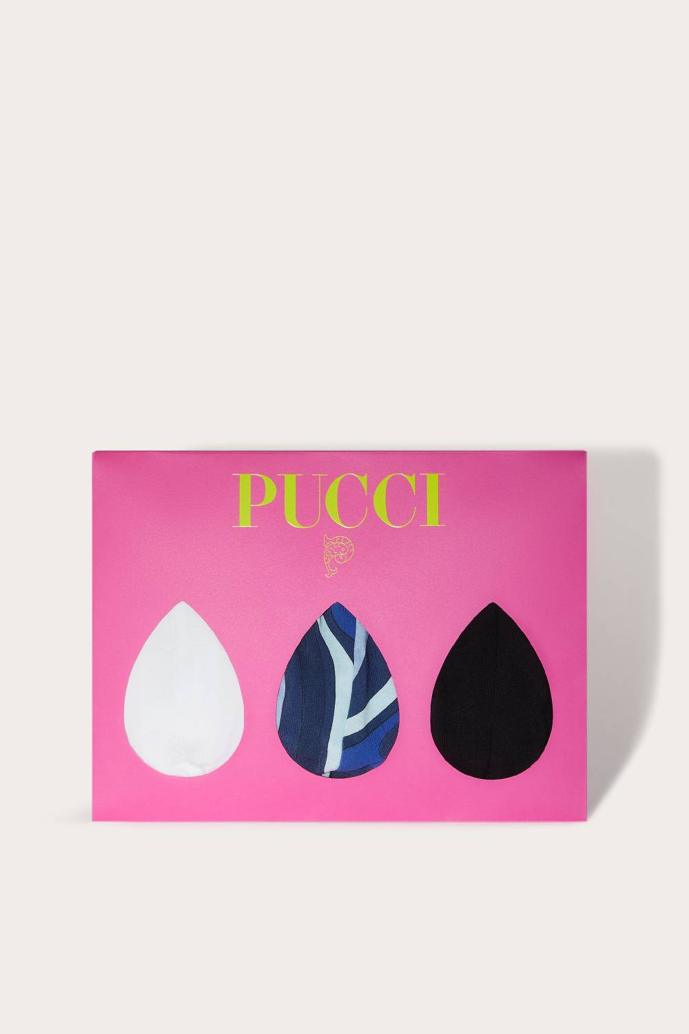 Pucci 3 Pack Slip Con Logo Jacquard