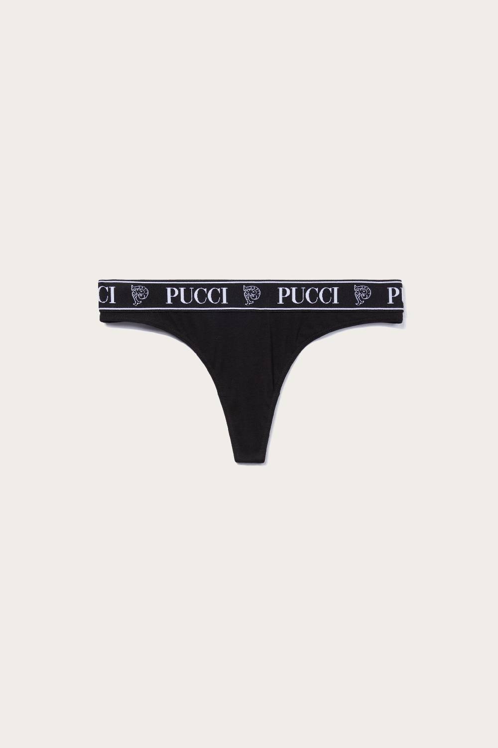 Pucci 3 Pack Tanga Con Logo Jacquard