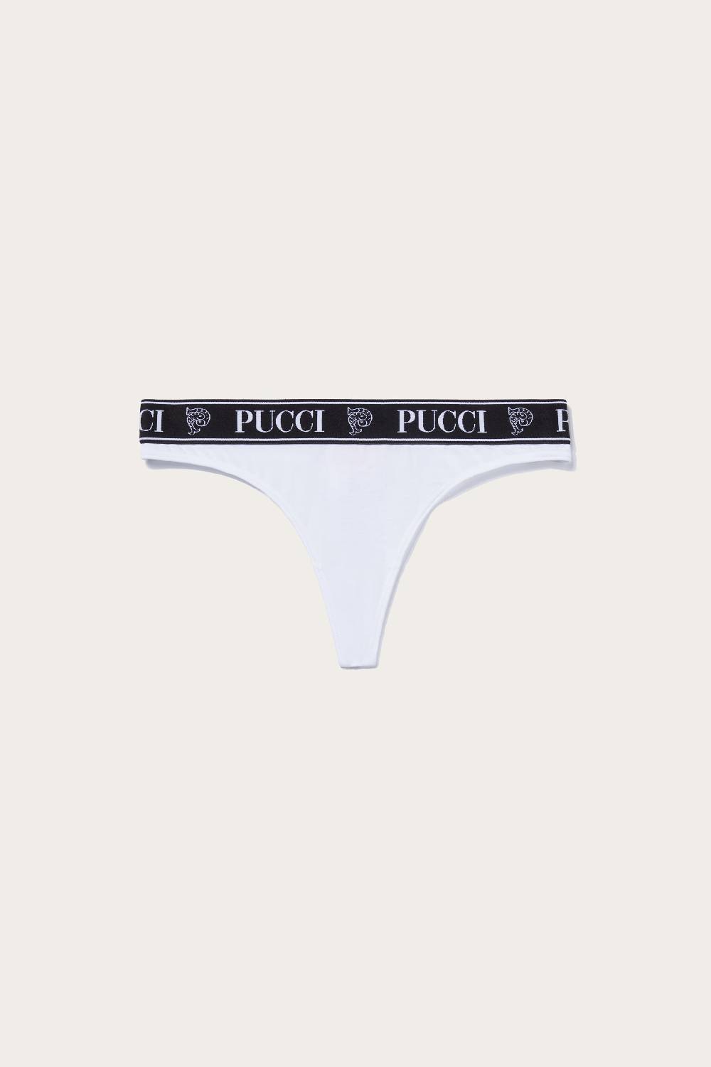 Pucci 3 Pack Tanga Con Logo Jacquard