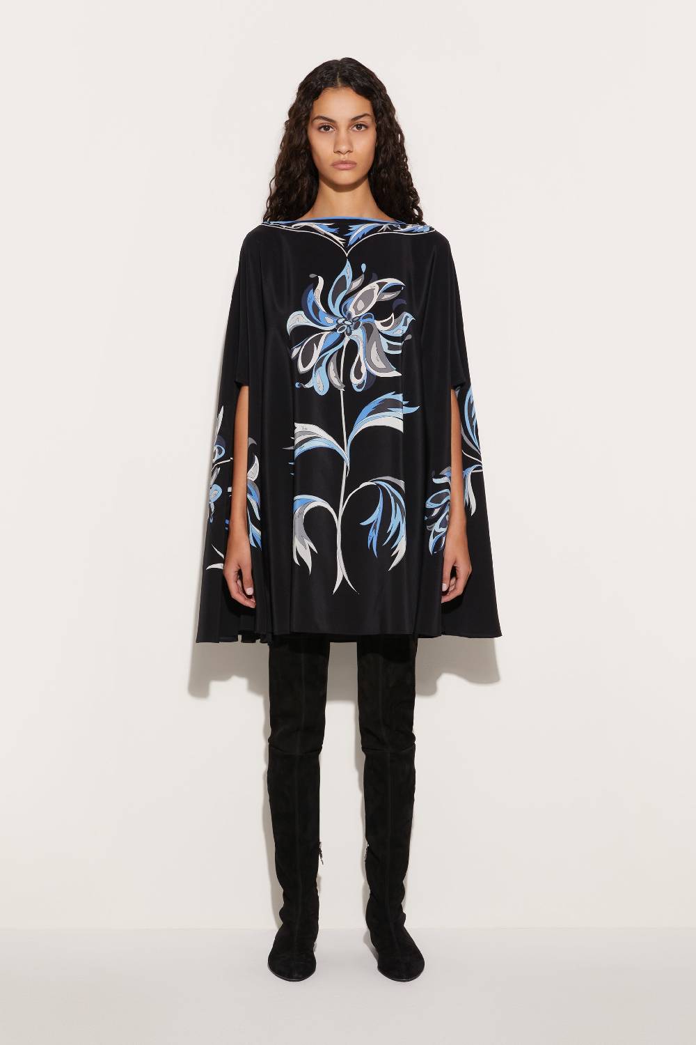 Pucci Abito A Mantella Con Stampa Dalia