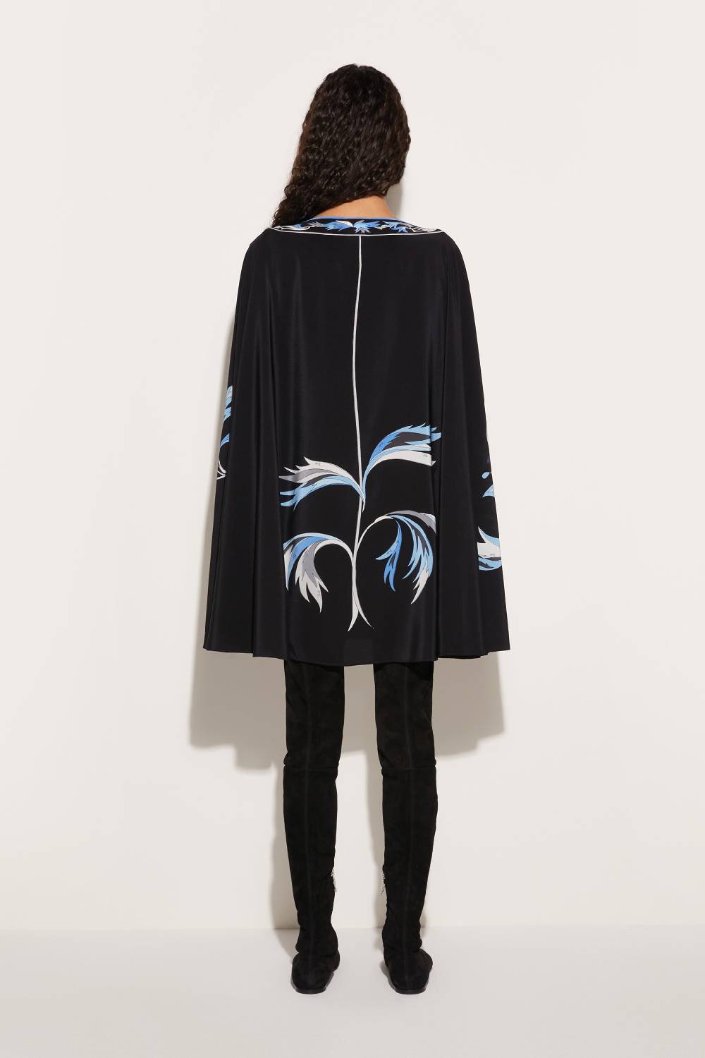 Pucci Abito A Mantella Con Stampa Dalia