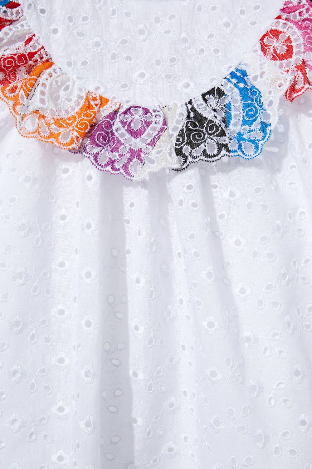 Pucci Abito Con Finiture In Sangallo