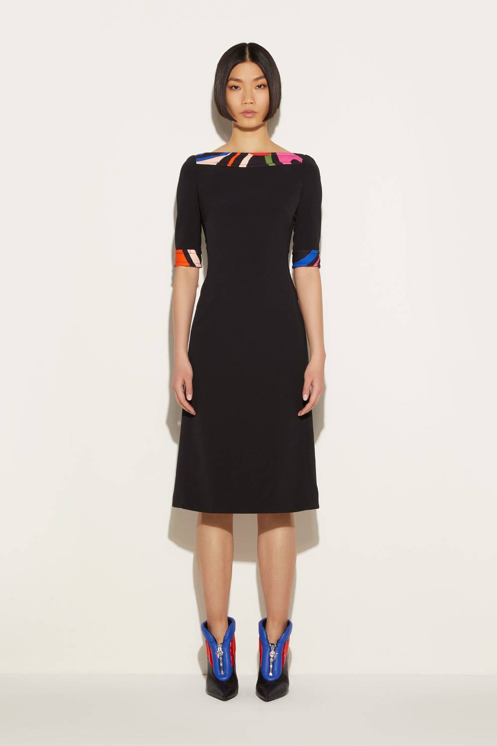 Pucci Abito Con Finiture Iride